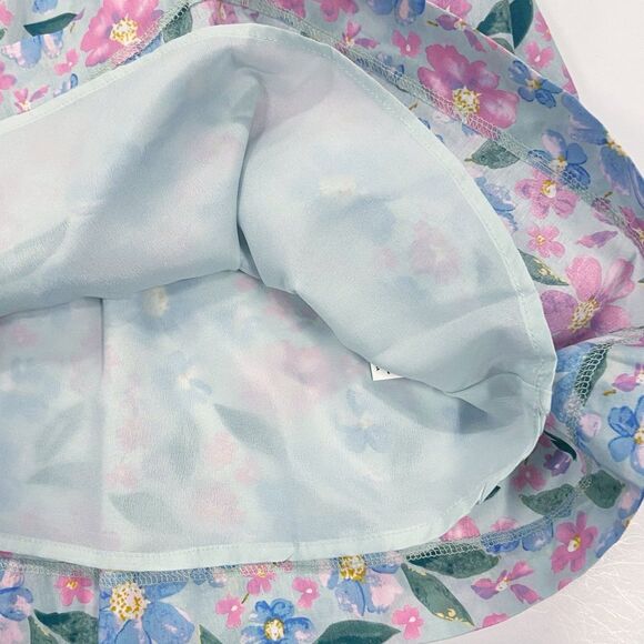 &Merci Ruffle Sleeve Babydoll Dress Women’s Small Floral Flowy Cottagecore - Picture 5 of 12